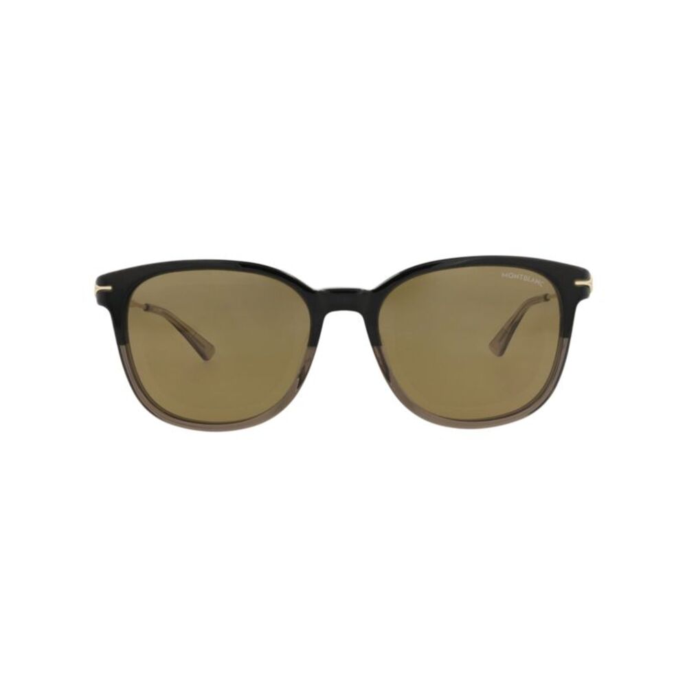 Montblanc Square-Frame Recycled Acetate Sunglasses Black Mens